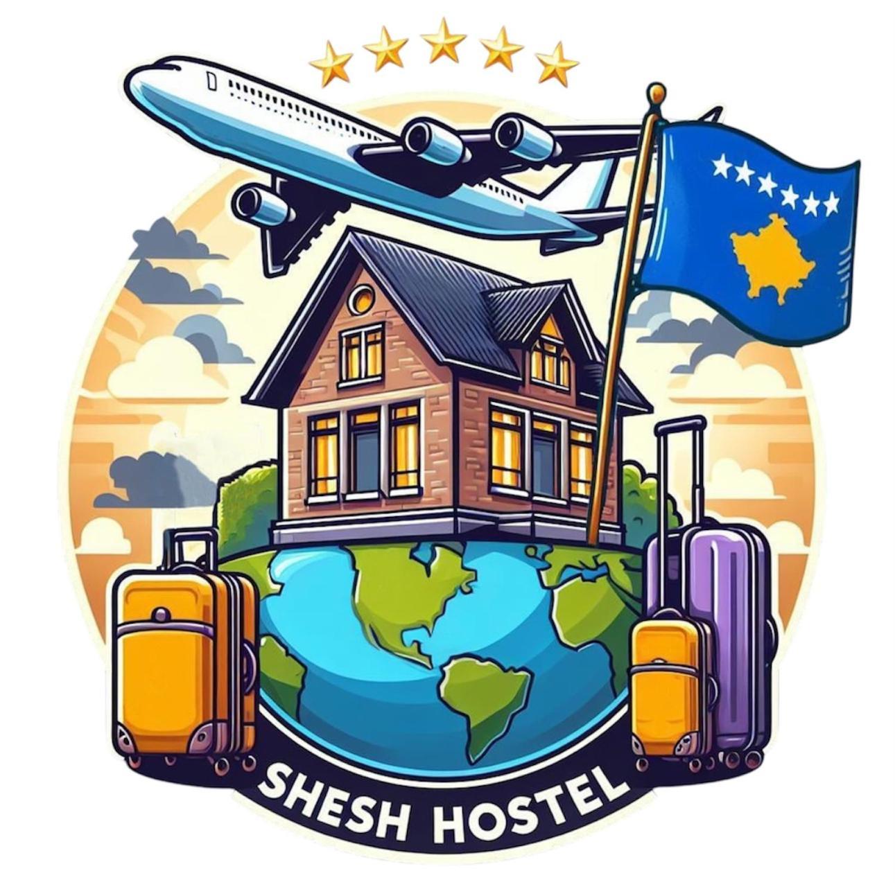 Shesh Hostel Prishtine Bagian luar foto